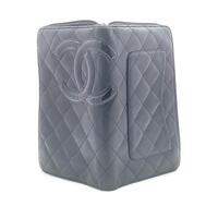 Chanel Black Quilted Leather Cambon Ligne Zippy Organizer Ladies Wallet