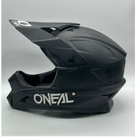 O'Neal Dirt Helmet Size 2XL Solid Black Robust Solid Motocross Helmet