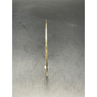 Ladies 14ct Yellow Gold Round Bangle
