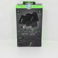 4Gamers Xbox Series X/S Twin Wireless Controller Charging Dock Black