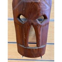 Fijian Ornamental Tribal Mask 63.3cm (Height) x 15.8cm (Length)