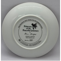 The Franklin Mint Heirloom Collection Plate Princess Of The Peaceful Journey