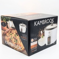 Kambrook Rice Express 5-Cup Rice Cooker KRC150WHT Non-Stick White 240V