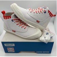 Volley Streets Classic Heritage High Mens Size US 7 Shoes White Red Blue