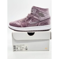 Nike Air Jordan 1 Mid SE Purple Smoke DQ8397-500 Womens Shoes Size 8