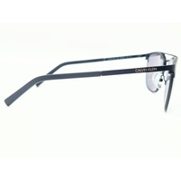 Calvin Klein Matte Black Solid Smoke Mens Sunglasses CK20123S 001 55