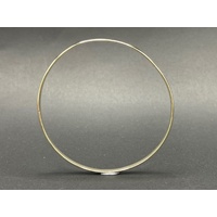 Ladies 9ct Yellow Gold Round Bangle