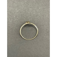 Ladies 9ct Yellow Gold Wave Ring