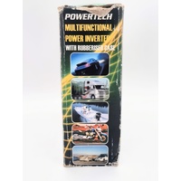 Powertech 200W Multifunctional Power Inverter with Rubberised Case