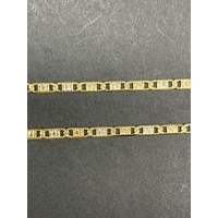 Ladies 18ct Yellow Gold Mariner Link Necklace