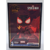 Funko Pop Pin Marvel Spiderman Miles Morales SE Chase Limited Edition