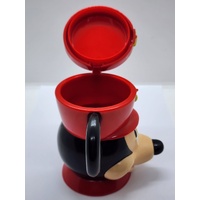Disney on Ice Vintage Mickey Mouse Face Mug with Flip Cover