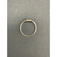 Ladies 9ct Yellow Gold Heart Shape Ring