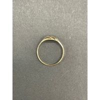 Ladies 9ct Yellow Gold Pattern Ring