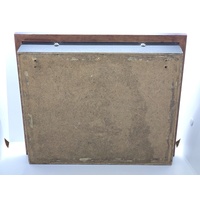 Football Wall Art Memorabilia Display Shadow Box Wood Frame