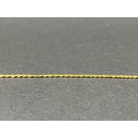 Ladies 18ct Yellow Gold Margarita Twist Link Bracelet