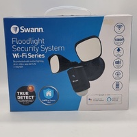 Swann 1080p Floodlight Security System Wi-Fi Series with 2-Way Talk Camera