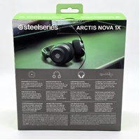 SteelSeries Arctis Nova 1X Wired Gaming Headset PC Xbox PS5 Switch Black