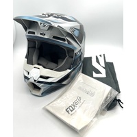 Fox Racing Youth V1 Motif MX Helmet Size YS 47-48 with Dust Bag and Manual