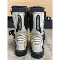 O'Neal Junior OMS50 Youth Motorcycle MX Boots Yellow Black White Size Youth