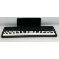 Korg B2 Black Portable Digital Piano with 88 Keys + Power Supply (Pre-owned)