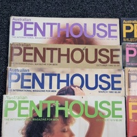 Vintage Australian Penthouse Magazine Collection 1979-1991 Adult Issues Lot