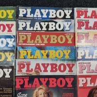 Vintage Australian Playboy Magazine Lot 1979-1989 Pop Culture Time Capsule