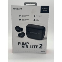 BlueAnt Pump Air Lite 2 True Wireless Earbuds Black
