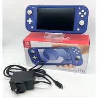 Nintendo Switch Lite Blue HDH-001 Handheld Gaming Console with Charger