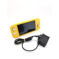 Nintendo Switch Lite Yellow HDH-001 Handheld Gaming Console with Charger