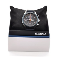 Seiko Macchina Sportiva Solar Chronograph V178-0BH0 Stainless Steel Mens Watch