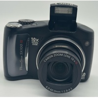 Canon PowerShot SX100 IS 8MP Digital Camera 10x Zoom with 16GB SD