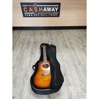 Washburn 6 String Dreadnought Acoustic Guitar with Gig Bag