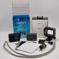GoPro HERO7 Silver 4K Action Camera Bundle Waterproof Touchscreen GPS Boxed