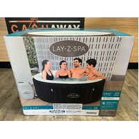 Bestway Lay-Z-Spa Miami AirJet Black Inflatable Spa 2-4 Adults 1.80m x 66cm