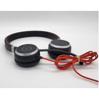 Jabra HSC017 Wired Stereo Headset with USB In-Line Controls and Mic Black