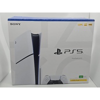 Sony PlayStation 5 Slim Disc Edition 1TB Console CFI-2002 White with Controller