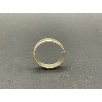 Unisex 9ct Yellow Gold Plain Band Ring