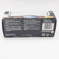 Ford Mustang Cobra 1:32 Diecast Car Model White Open Door Collectible