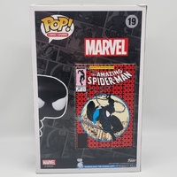 Funko Pop! Comic Covers Marvel Spider-Man 300 Black Suit Special Edition Figure