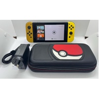 Nintendo Switch HAC-001 Pikachu and Eevee Edition Handheld Gaming Console