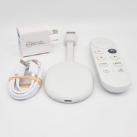 Google Chromecast 4th Generation GZRNL with Google TV 4K Voice Remote