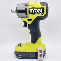 Ryobi 18V ONE+ HP 1/2 Inch 4 Mode Brushless Compact Impact Wrench RIW18C Battery