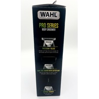 Wahl Pro Series Body Groomer 3-in-1 Trimmer Shaver and Nose Hair Kit 4hr Run