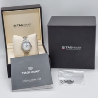 TAG Heuer Carrera Quartz 32mm Ladies Watch with Diamond Markers WAR1314.BA0778