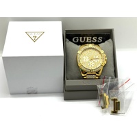 Guess W0799G2 Gold Frontier Bracelet Stainless Steel Chronograph Mens Watch