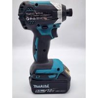 Makita DTD153 18V LXT Cordless Brushless Impact Driver with 5.0Ah Battery