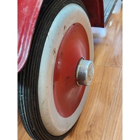 Vintage Childs Pedal Car Pressed Metal 100cm x 55cm x 55cm