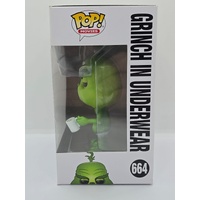 Funko Pop! Movies Dr. Seuss The Grinch 664 Grinch in Underwear Vinyl Figure