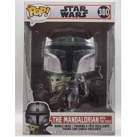 Funko Pop! Star Wars 380 The Mandalorian with The Child 10 Inch Vinyl Figure